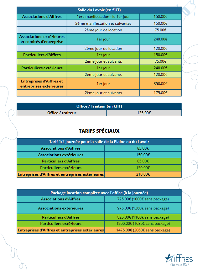 Tarif 2